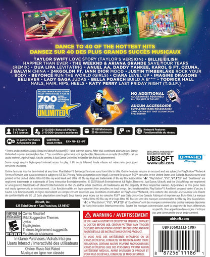 Just Dance 2022 Standard Edition for PlayStation 5
