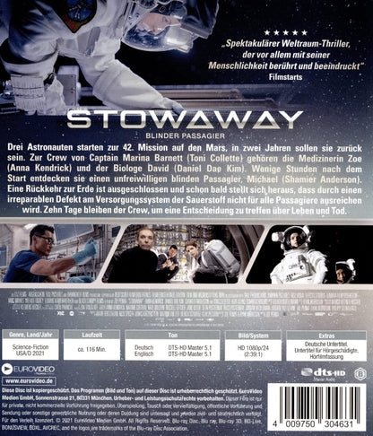 Stowaway - Blinder Passagier