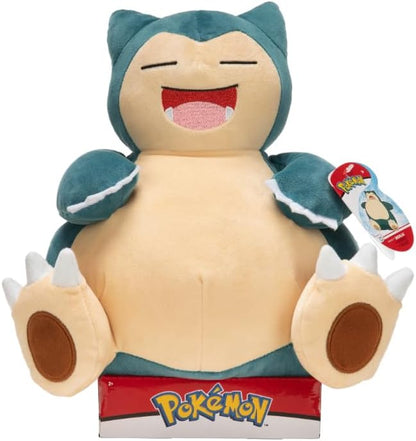 Pokémon PKW0102-30cm Plüsch - Relaxo, offizielles Plüsch