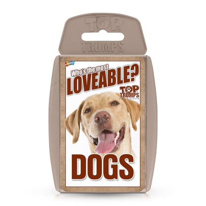 Top Trumps Dogs Classics Kartenspiel, erfahren Sie Fakten über Boxer, Mops, Husky und Chihuahua in diesem pädagogischen Spiel, Geschenke und Spielzeug für Jungen und Mädchen ab 6 Jahren, für 2 Spieler