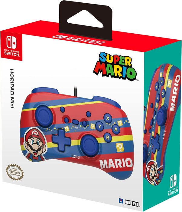 HORI HORIPAD Mini Wired Controller Pad for Kids (Mario) - Nintendo Switch  (Nintendo Switch
