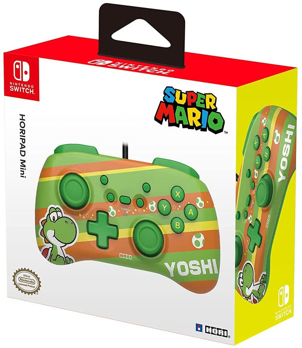 HORI HORIPAD Mini Wired Controller Pad for Kids (Yoshi) - Nintendo Switch  (Nintendo Switch