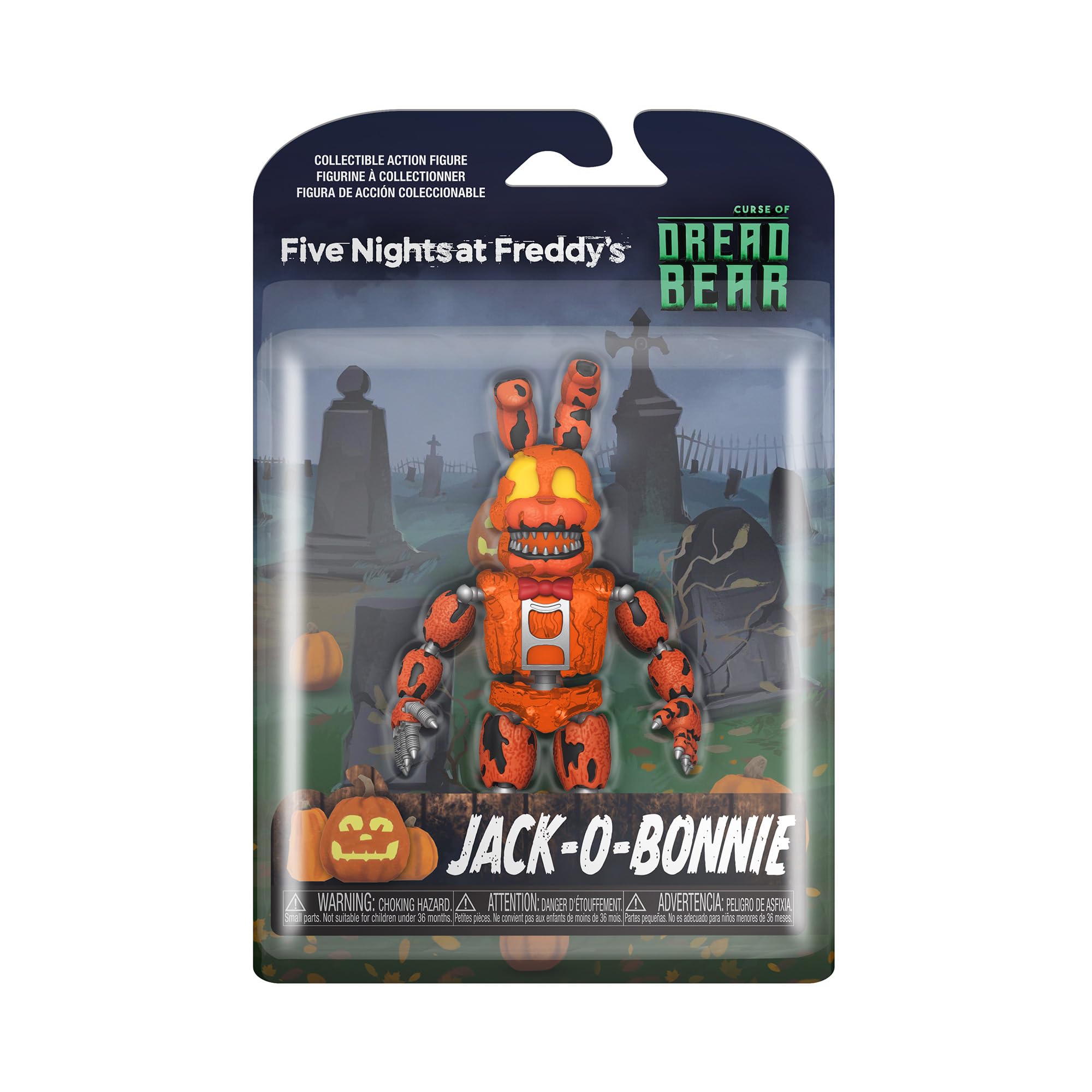 Funko Action Figure: Five Nights At Freddy's (FNAF) Dreadbear - Jack-O-Bonnie - Jack-o-Bonnie - Collectable Toy - Gift Idea - Official Merchandise - for Boys, Girls, Kids & Adults - Video Games Fans