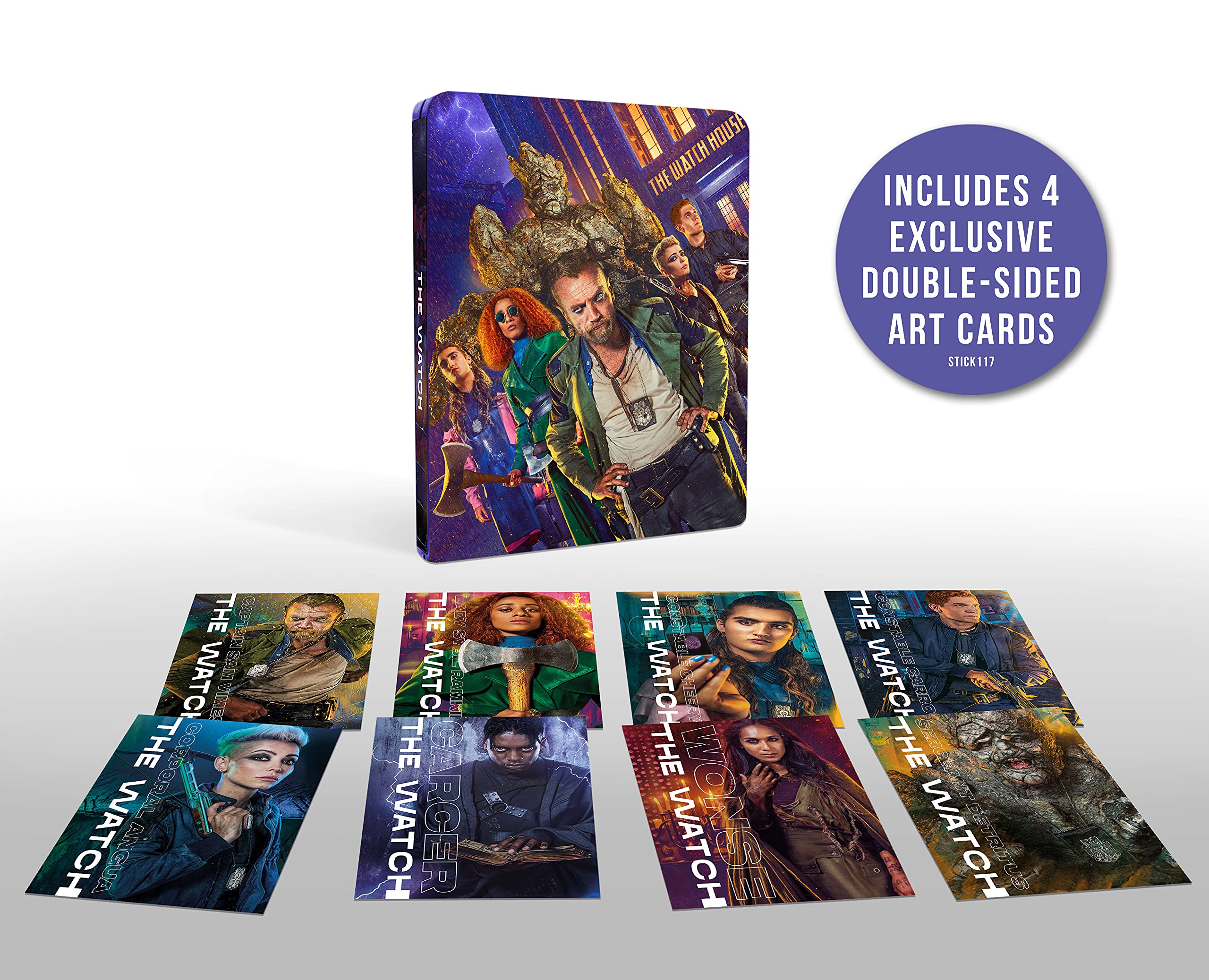 The Watch (includes 4 exclusive double-sided art cards)