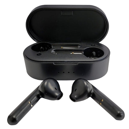 Walk Audio True Wireless In Ear Earphones/In Ear Headphones Plus Cleaning Kit with Bass Boost TruSound Technology