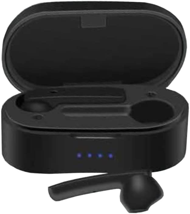 Walk Audio True Wireless In Ear Earphones/In Ear Headphones Plus Cleaning Kit with Bass Boost TruSound Technology