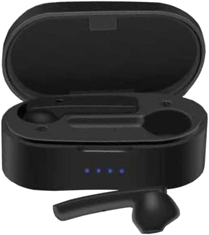 Walk Audio True Wireless In Ear Earphones/In Ear Headphones Plus Cleaning Kit with Bass Boost TruSound Technology