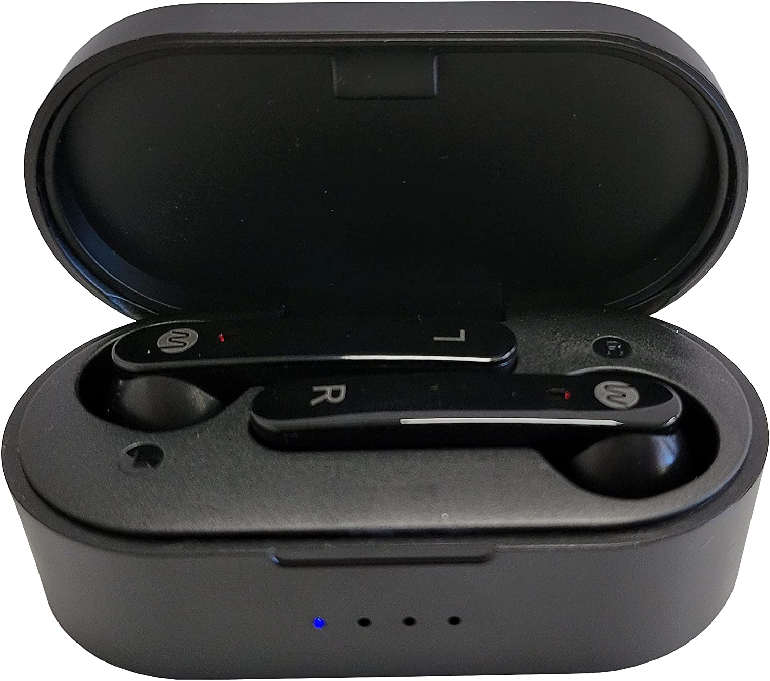 Walk Audio True Wireless In Ear Earphones/In Ear Headphones Plus Cleaning Kit with Bass Boost TruSound Technology