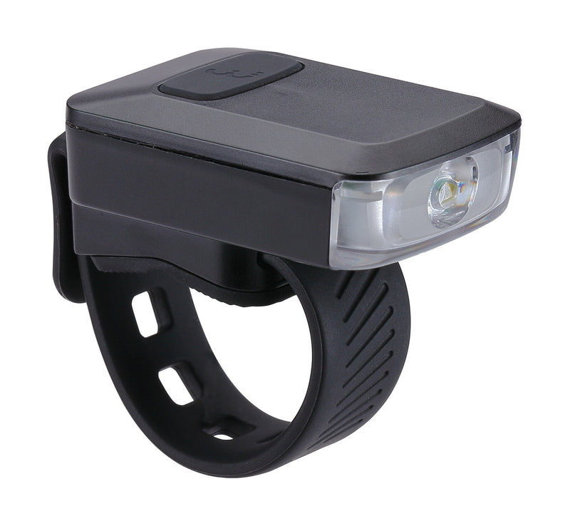 Bbb Cycling Bike Light Spark 2.0 USB Rechargeable Front Waterproof Headlight | MTB Urban Road 45 Lumen BLS-151, Black, |