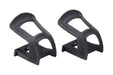 BBB Cycling Bike Toe-Clips Strapless Old School Original Black One Size NoseTight BPD-95