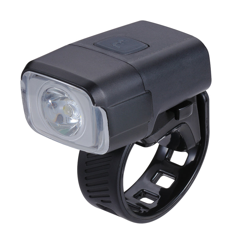 BBB Cycling NanoStrike 400 USB Rechargeable Bike Front Light Waterproof Headlight | MTB Urban Road Bike | 400 Lumen BLS-130