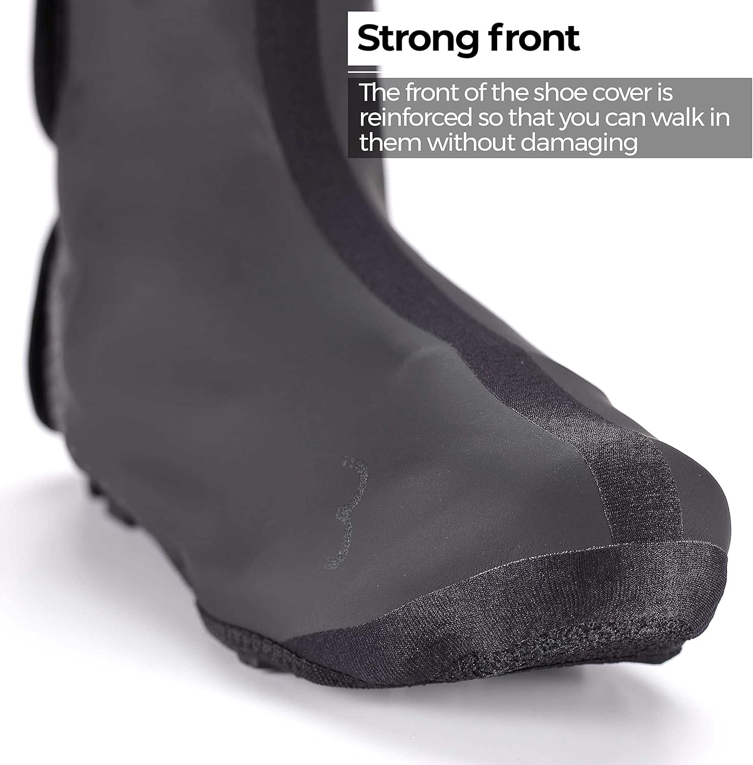 BBB Cycling Overshoes Waterproof Shoe Covers for Men and Women Suitable for All Cycling Shoes and Trainers MultiFlex BWS-27