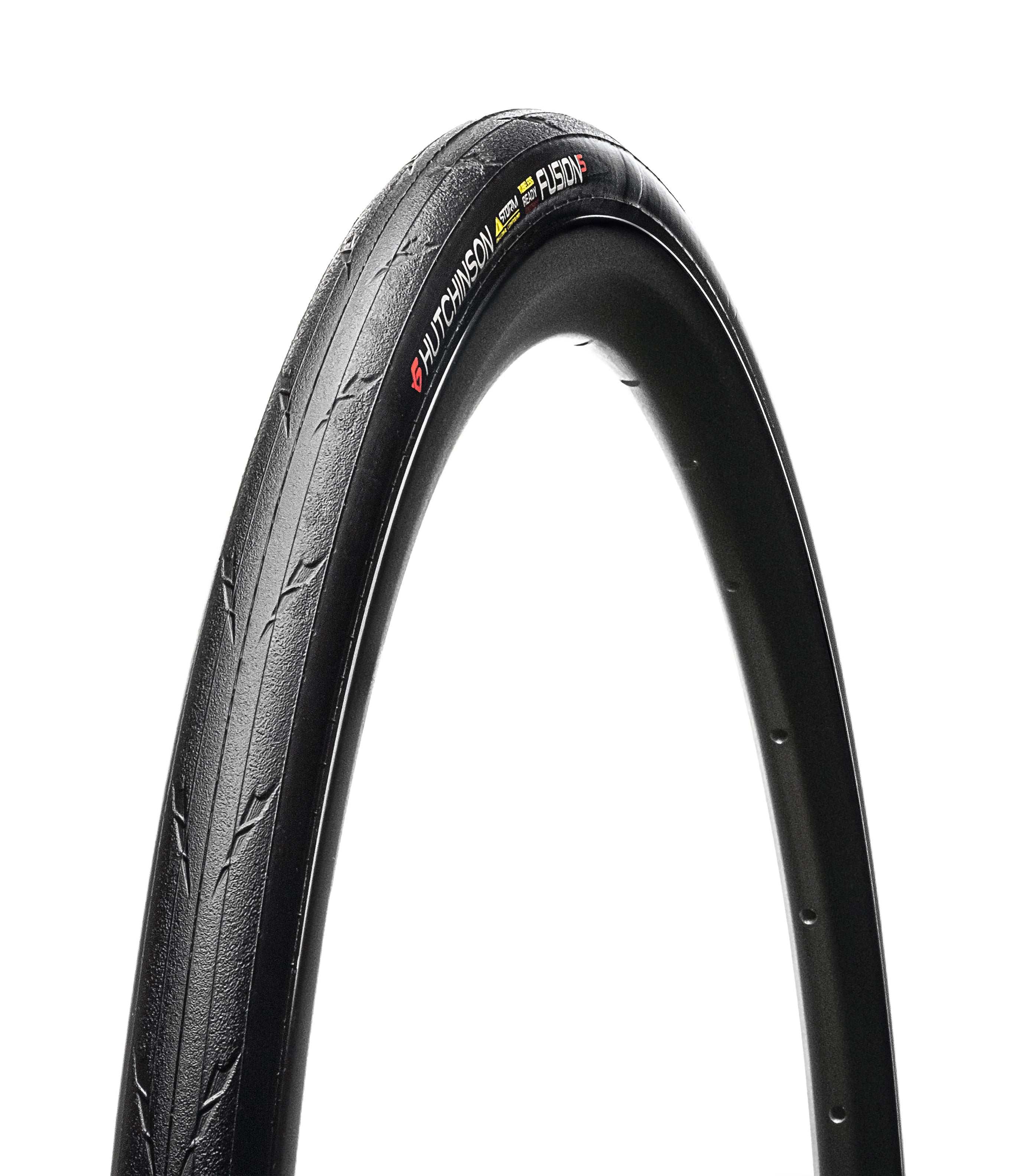 Hutchinson Fusion 5 Performance Tyre (Black, 700 x 25, TR, HS, 11S)