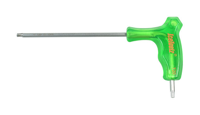 IceToolz T-25 TwinHead Star Wrench, Green, M
