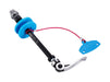 BBB Cycling ChainGrip 135mm Quick-Release Axle System Tool for Mountain Bikes, 135mm, Black/Silver