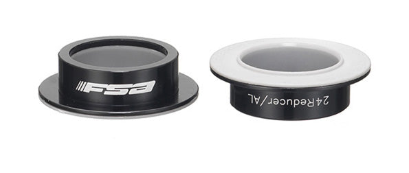 FSA Unisex's 386Evo Converter Pf30 BB Adapter-Black, 24 mm