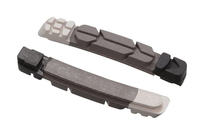 BBB Cycling TriStop Ersatzbremsbeläge, kompatibel mit BBB Tristop Bremsbacken, 2 Paar (4 Stück), BBS-15T