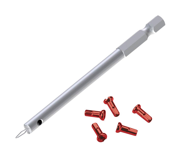 IceToolz Spoke Nipple Hex Bit, Silber, M