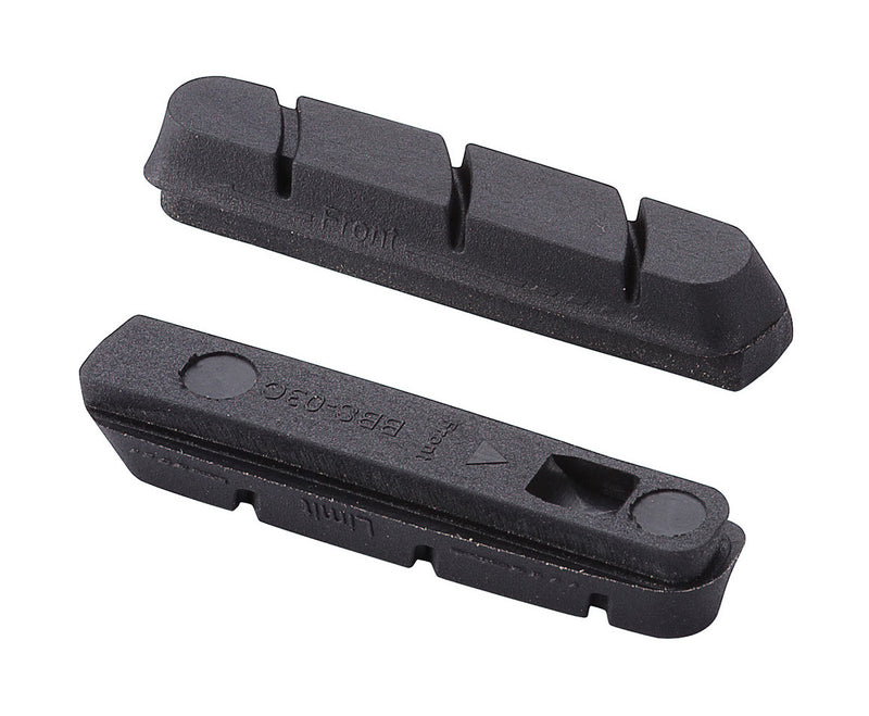 BBB Replacement Pads Bbs-03C For Road Stop, Set Of 4, Black
