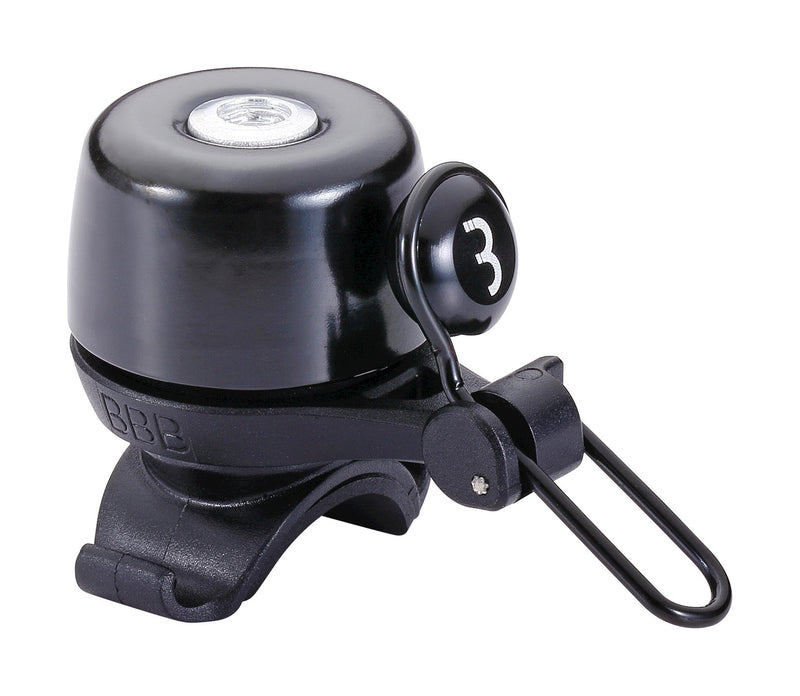 BBB Cycling Unisex's Noisy BBB-17 Cycling Bicycle Handlebar Sound Bell for Road Mountain and Racing Bikes Adults