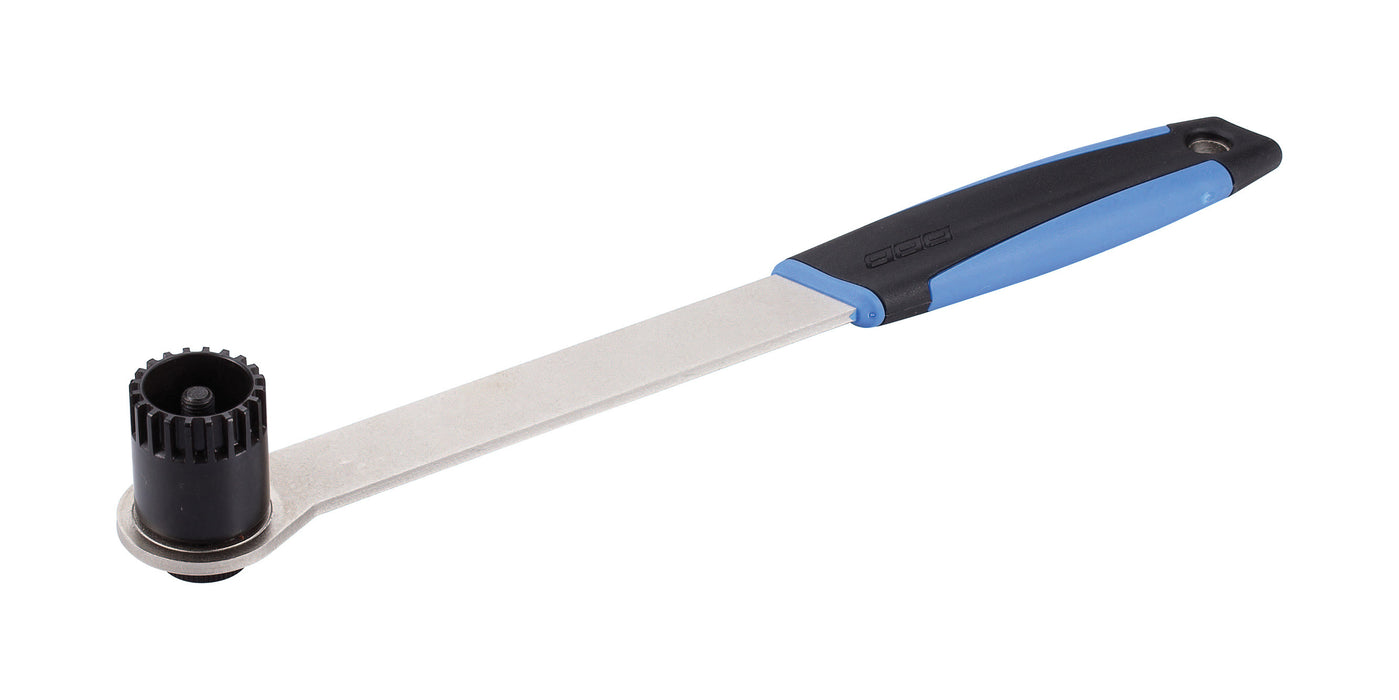 BBB Bike Bottom Bracket Tool for Shimano Traditional Octalink ISIS Models Repair and Maintenance 33cm PullStar BTL-20L Cycling, black - silver