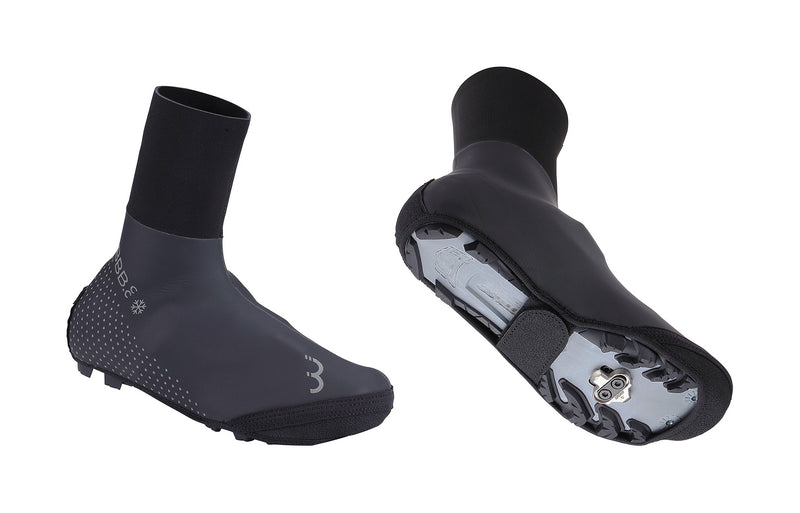 BBB Cycling Waterproof Overshoes Cycling Thermal Windproof Winter Shoe Covers Reflective Neoskin -10-5 Degrees UltraWear Zipperless BWS-25