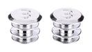 BBB BHT-90S handlebar tape endcaps, silver, 2.929.779.002
