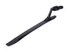 BBB Cycling GravelCatcher Rear Fender | Gravel Bike Mudguard | Easy Installation with Quick Release System | Mounts on Regular and Aero Seatposts | Wheel Size: 27,5 and 28 Inch | BFD-51