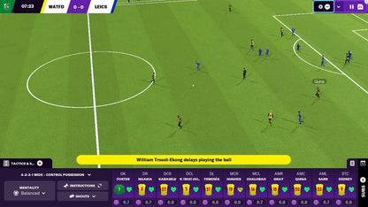 Football Manager 21 ITA/ESP Switch Code in box (English ingame