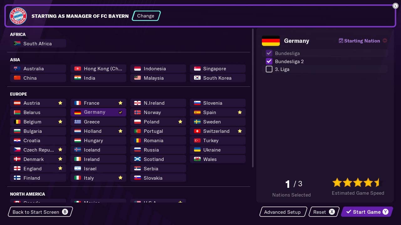 Football Manager 21 ITA/ESP Switch Code in box (English ingame