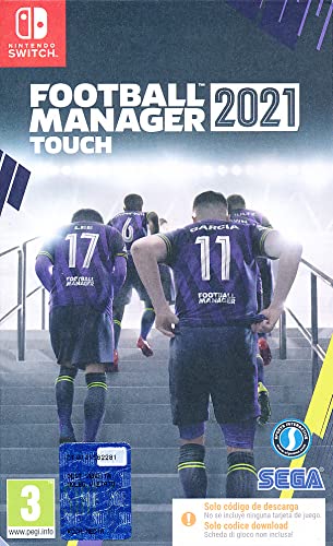 Football Manager 21 ITA/ESP Switch Code in box (English ingame