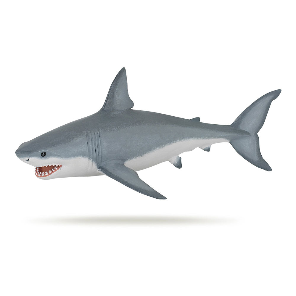Papo Squalo Bianco cod. 56002 Figura Tiburon Blanco 17,8X11,8X6,2CM, Multicolor, Talla única (2056002