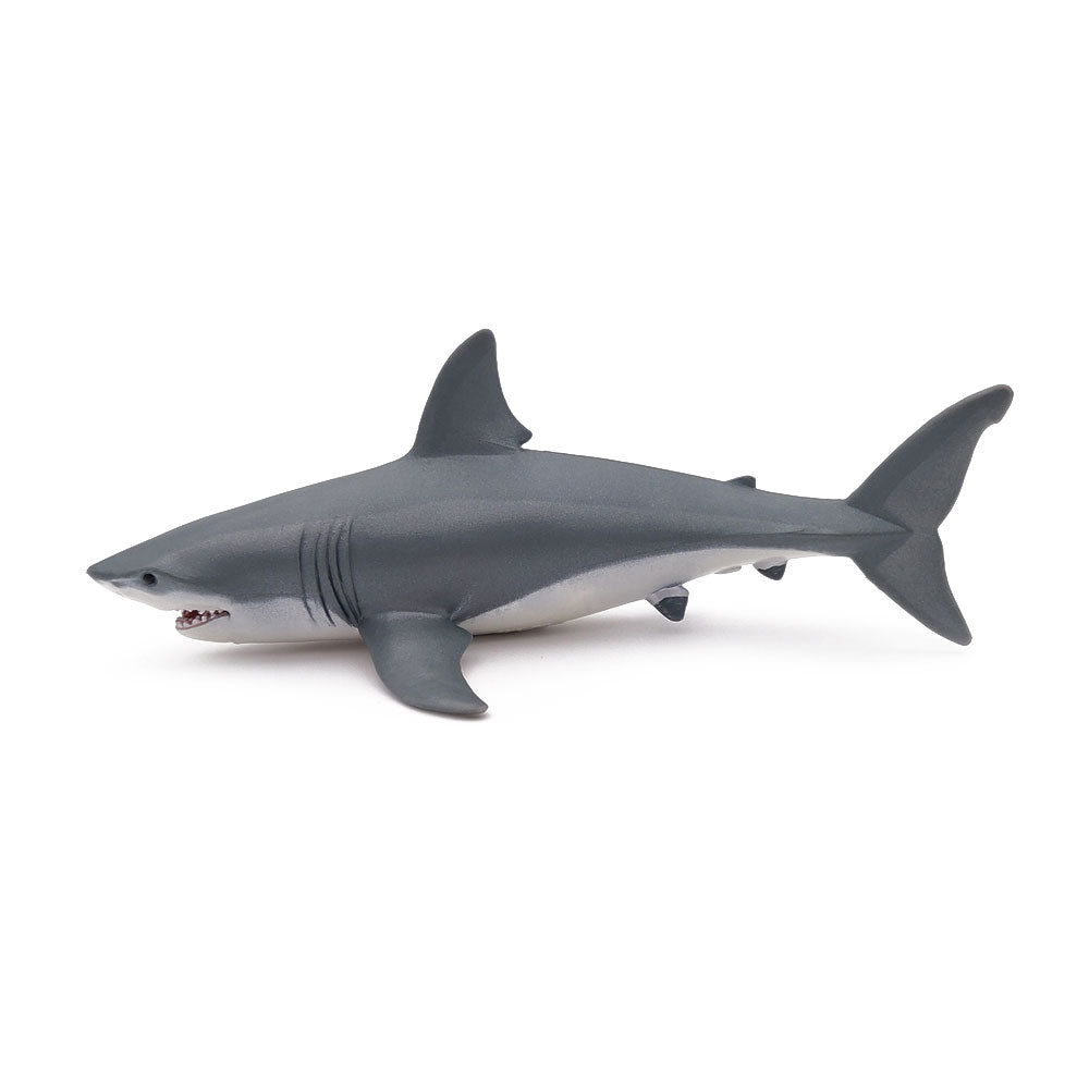 Papo Squalo Bianco cod. 56002 Figura Tiburon Blanco 17,8X11,8X6,2CM, Multicolor, Talla única (2056002