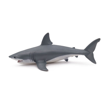 Papo Squalo Bianco cod. 56002 Figura Tiburon Blanco 17,8X11,8X6,2CM, Multicolor, Talla única (2056002
