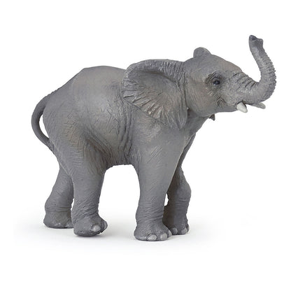 Papo-Jeune éléphant LA Vie Sauvage Figurine, 50225, Jeune éléphant
