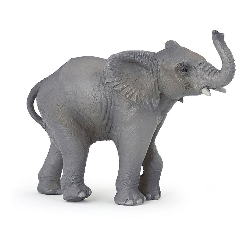 Papo-Jeune éléphant LA Vie Sauvage Figurine, 50225, Jeune éléphant
