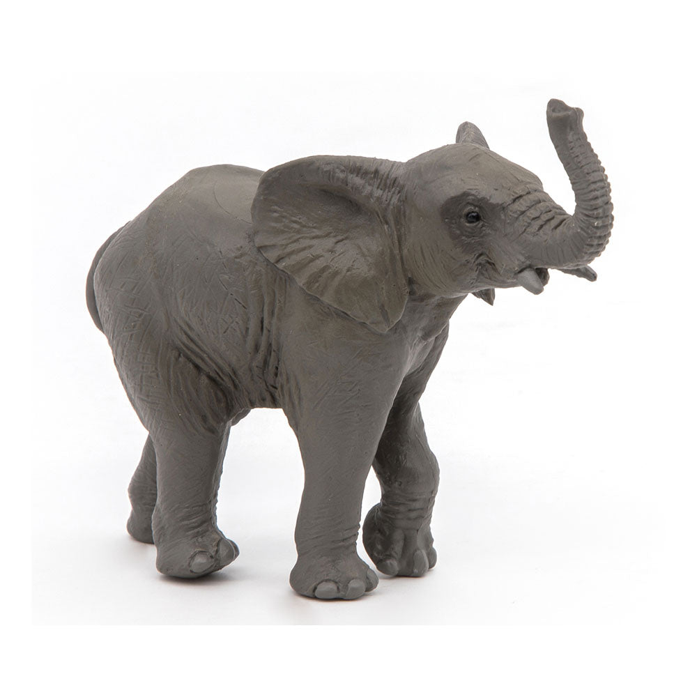 Papo-Jeune éléphant LA Vie Sauvage Figurine, 50225, Jeune éléphant