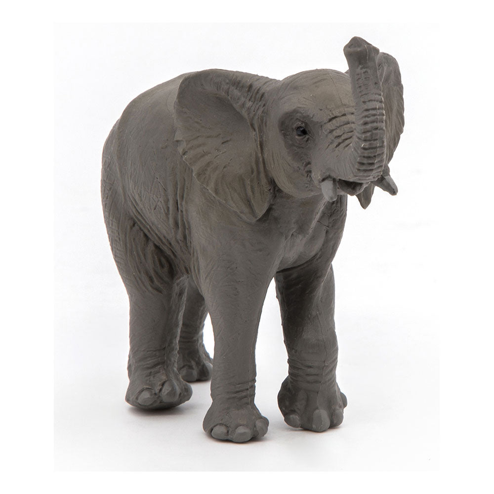 Papo-Jeune éléphant LA Vie Sauvage Figurine, 50225, Jeune éléphant