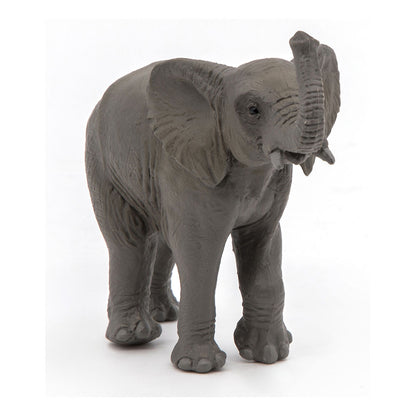 Papo-Jeune éléphant LA Vie Sauvage Figurine, 50225, Jeune éléphant