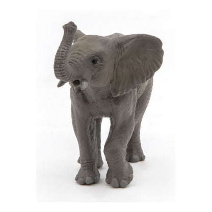 Papo-Jeune éléphant LA Vie Sauvage Figurine, 50225, Jeune éléphant