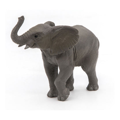 Papo-Jeune éléphant LA Vie Sauvage Figurine, 50225, Jeune éléphant