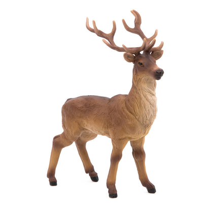 PAPO Wild Animal Kingdom Stag Toy Figure, Tan/Brown (53008)