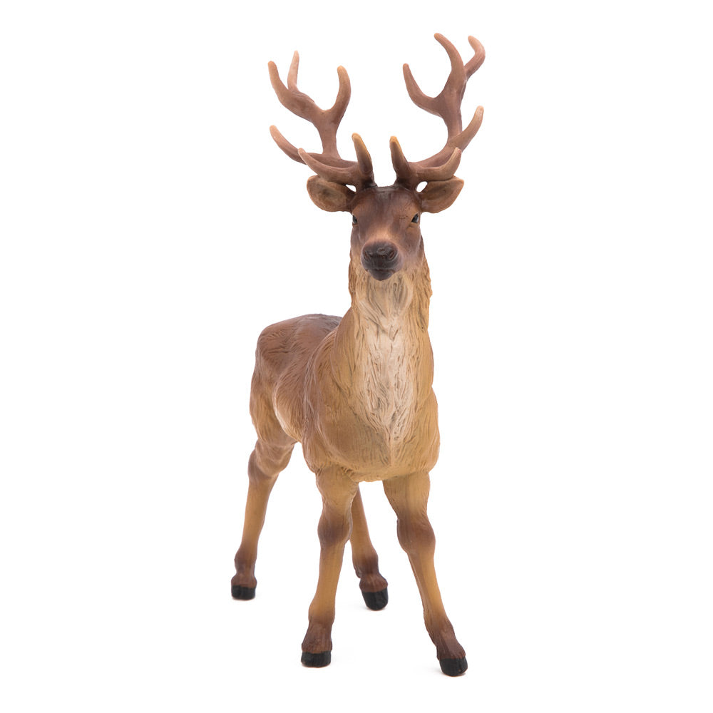 PAPO Wild Animal Kingdom Stag Toy Figure, Tan/Brown (53008)