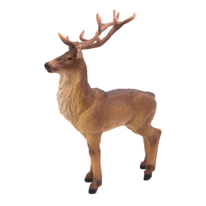 PAPO Wild Animal Kingdom Stag Toy Figure, Tan/Brown (53008)
