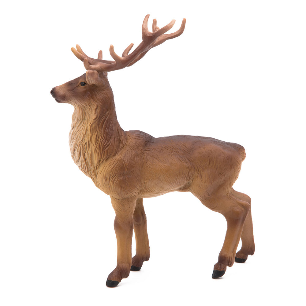 PAPO Wild Animal Kingdom Stag Toy Figure, Tan/Brown (53008)
