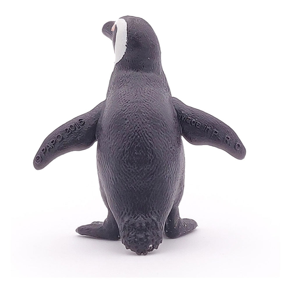 PAPO Marine Life African Penguin Toy Figure, White/Black (56017)