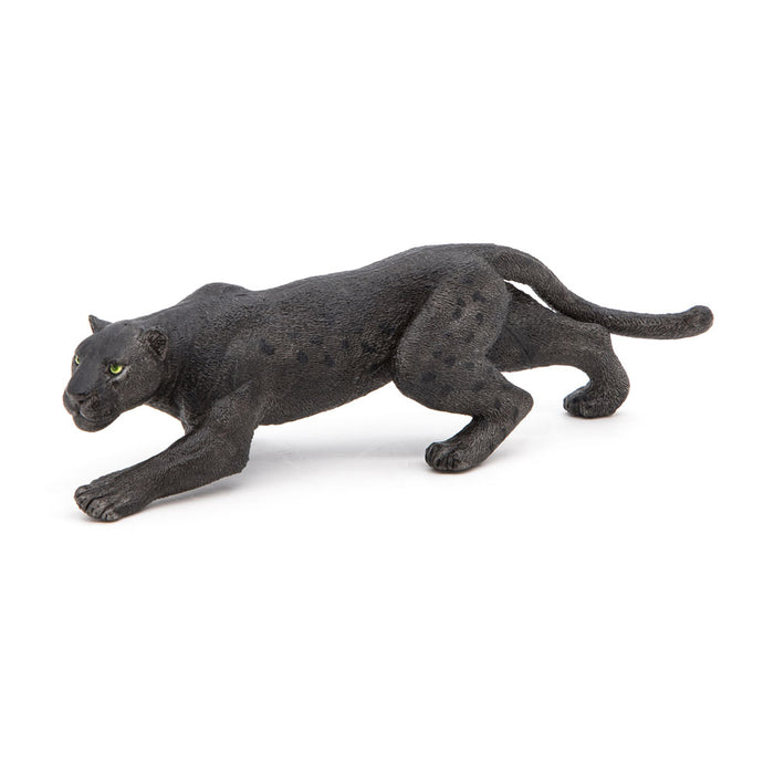 PAPO Wild Animal Kingdom Black Leopard Toy Figure, Black (50026)