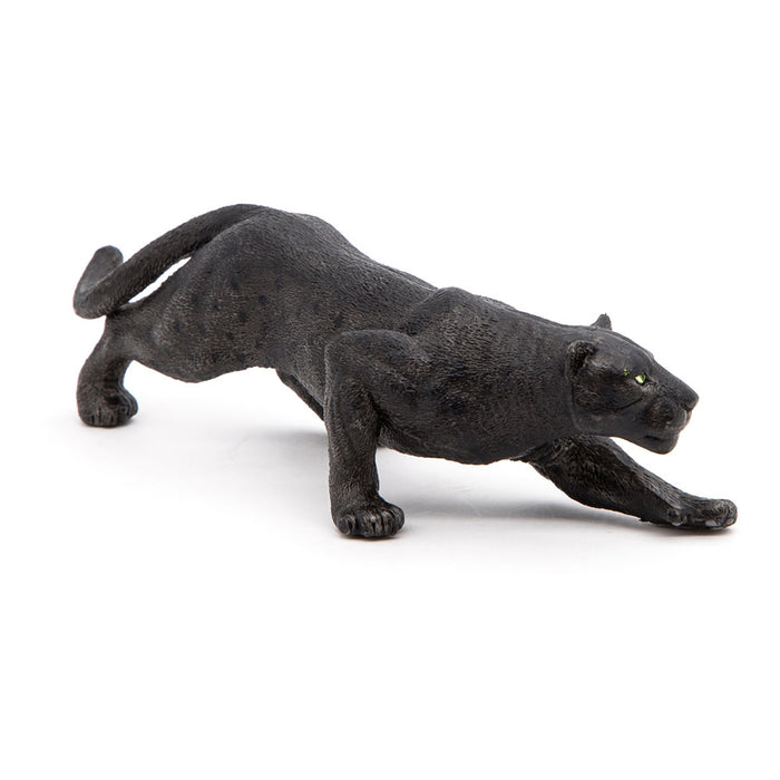PAPO Wild Animal Kingdom Black Leopard Toy Figure, Black (50026)