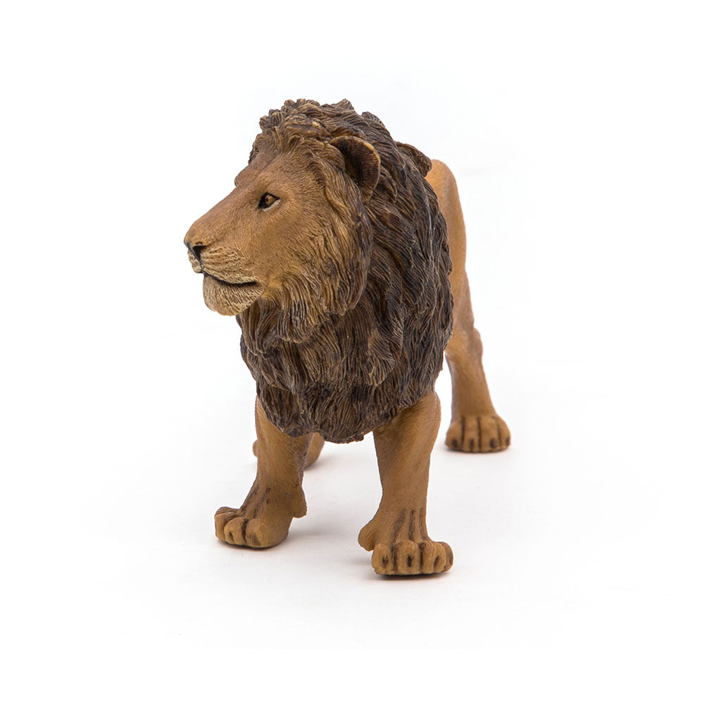 PAPO Wild Animal Kingdom Lion Toy Figure, Tan/Brown (50040)