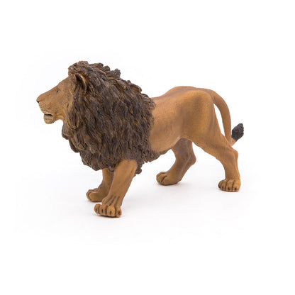 PAPO Wild Animal Kingdom Lion Toy Figure, Tan/Brown (50040)